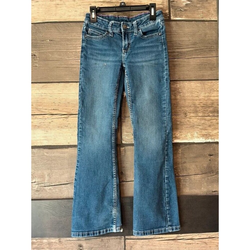 Girls Wranglers Boot Cut Jeans 10 Reg Cowgirl